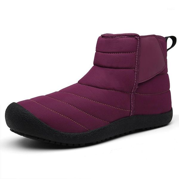 

2020 shoes for women boots snow boots winter warm fur thick shoes plus size1, Black