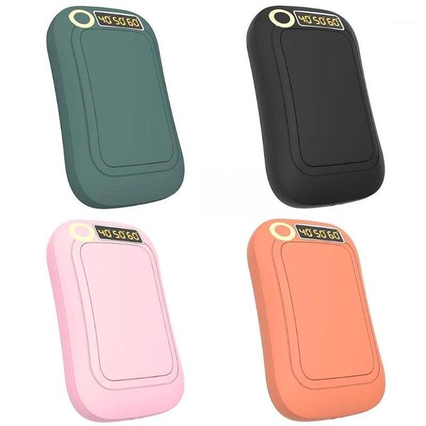 

portable charger pocket hand warmer with long life 10000mah indoor outdoor easy to carry pink/green/black/orange 1 pcs1