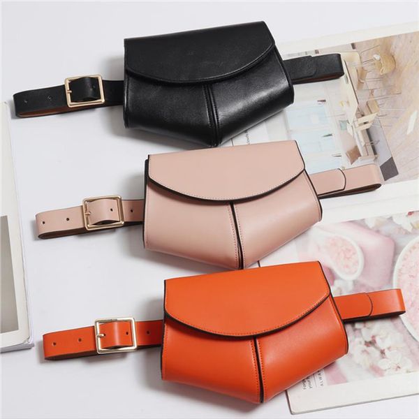 

serpentine fanny pack ladies 2020 new fashion women pu leather waist belt bag mini disco waist bag leather small shoulder bags
