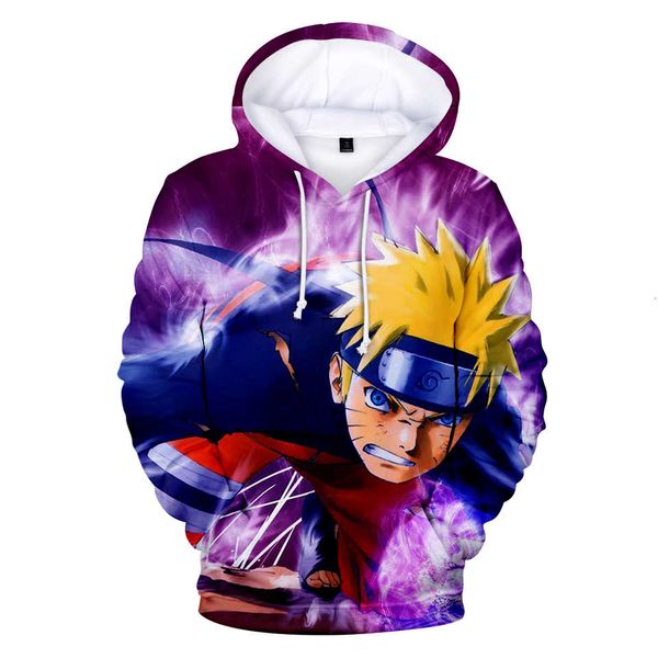 

vogue print 3d hoodies men women 2019 fall winter personality hip hop harajuku sweatshirt anime hoodies, Black