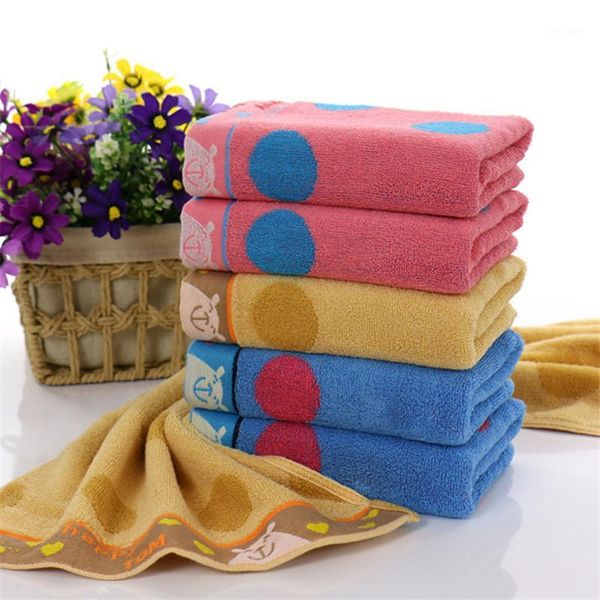 

cotton towel dots comfortable and soft absorbent good holiday gift towel wholesale1