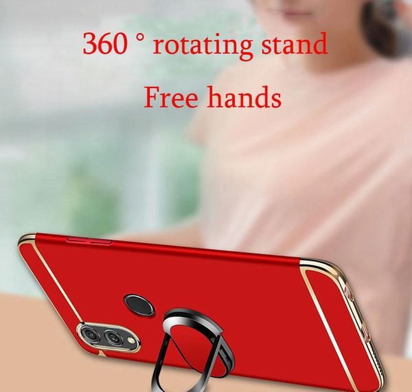 

for xiaomi redmi note 8 pro 7 9 shockproof plating 3in1 cover for redmi 8a 7a 6a k30 k20 pro magnetic rin jlljwi loveshop01