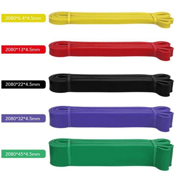 

208cm fitness pull up assist bands rubber bands heavy duty resistance band yoga elastic loop expander for workout sports1