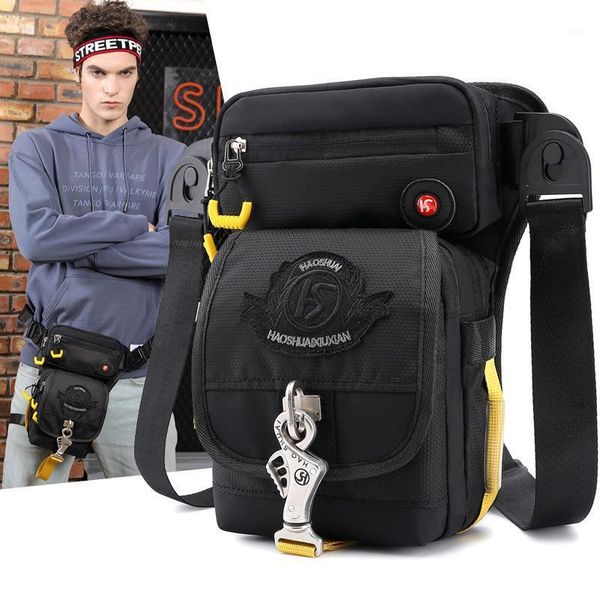 

outdoor tactical multi-layer wear-resistant men fishing bag fan sports waist bags bolsa de cintura masculina fanny pack1
