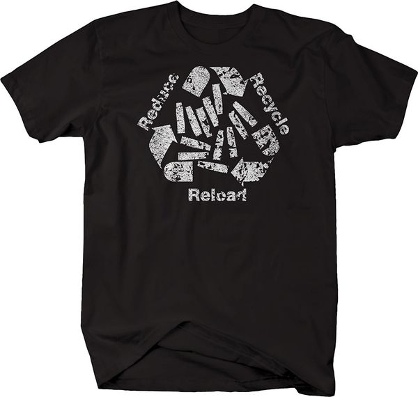 

sport 2019 new fashion cotton t-shirt ammo bullets reduce recycle reload design tshirt casual tee shirt