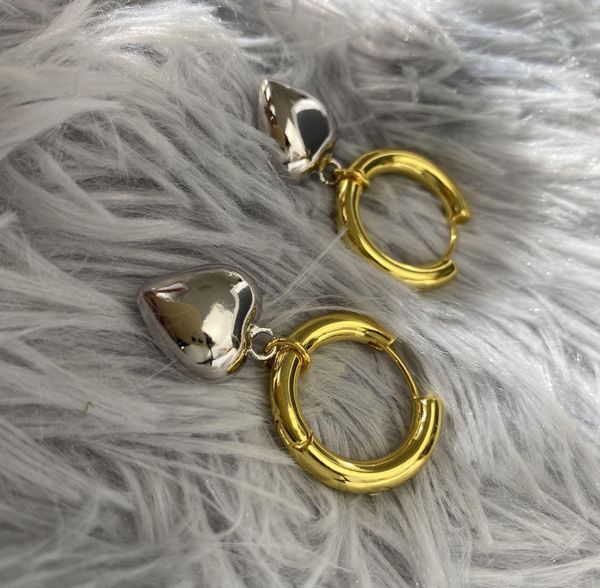 

titanium steel t simple steel ear nail ear line earrings bbyyhx nana_shop, Golden;silver