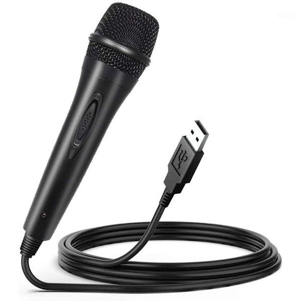 

portable microphone for game player usb wired microphone for switch wii ps4 slim pro ps3 xbox 360 one s pc karaoke mic1