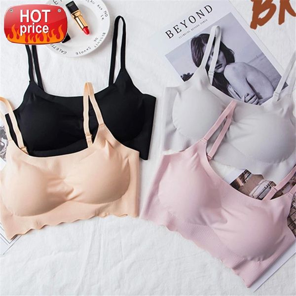 

solid sports bra padded s-xxl women yoga soft fitness training gym bra breathable female active wear running plus size #r54g, White