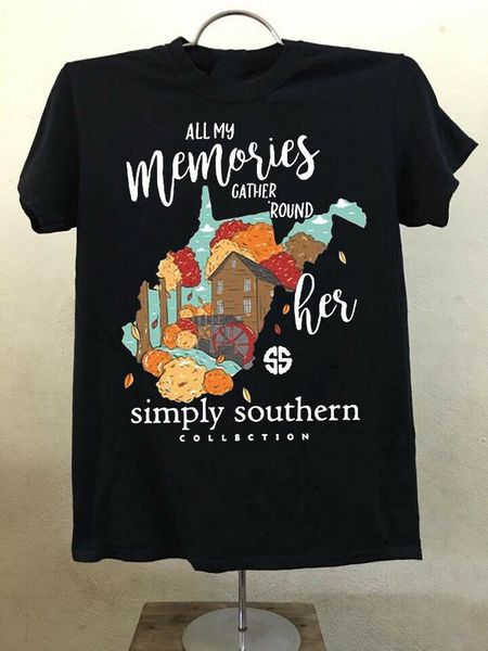 

all my memories gather round her simply southern collection t-shirt tee shirt sport hooded sweatshirt hoodie