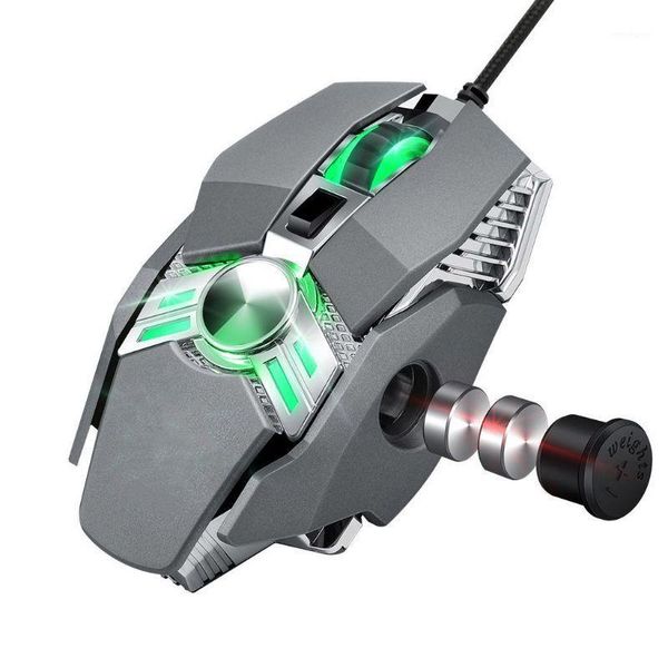 

wired macro programming gaming mouse led breathing light 4 gear dpi adjustable1