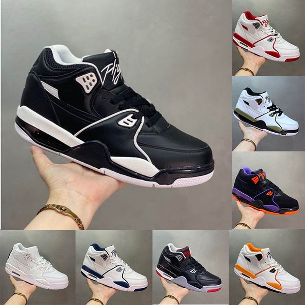 

flight 89 4 4s men basketball shoes green chicago red blue laser luminous black rock park black cement sports sneakers