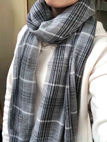 

2021 men scarves luxury designer women scarves new cashmere scarf 100% cashmere scarf fashion brand men and women couple scarves, Blue;gray