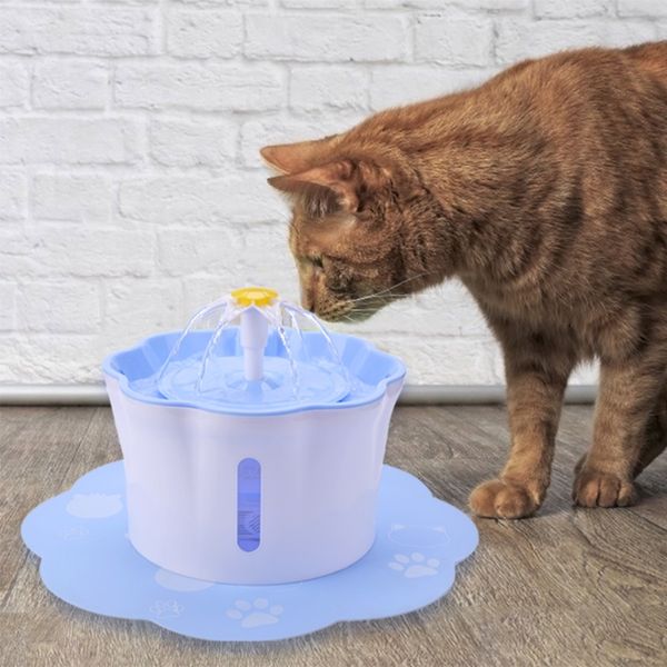 

2.6l pet water dispenser intelligent power off removable washable pump water filter for dogs and cats