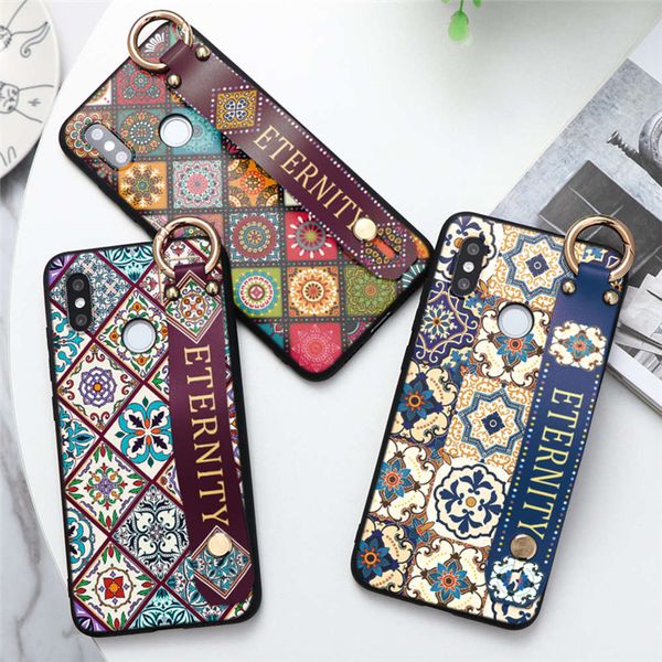 

retro wristband case with support for millet redmi 9 6a 7a 10a 10x k20 k30 not 4x 5a 5 6 7 8 9 pro 9s 8t tpu cover