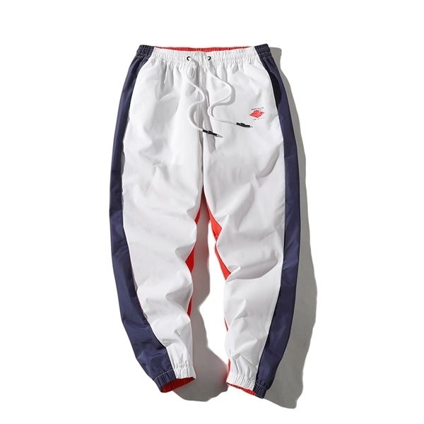 

2020 new men streetwear men's harem pants hip hop casual male pants joggers trousers fashion harajuku men pants lbz199, Black