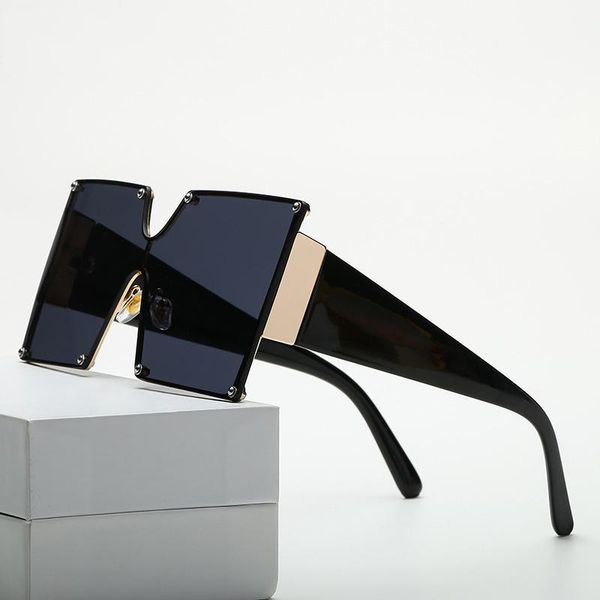 

sunglasses women 2021 okulary przeciwsloneczne damskie shades for brand designer square tecnologia red trendy black, White;black