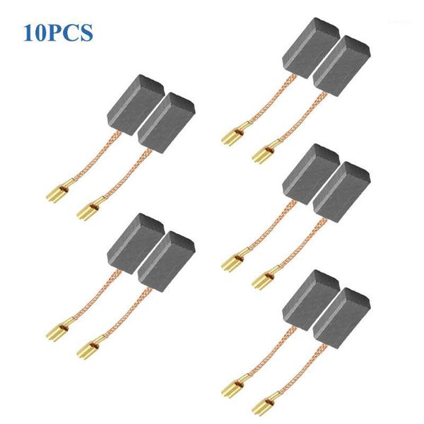 

10pcs carbon brush replacement for gws7-100 gws7-125 gop250ce gws720 power tool carbon brush electric hammer angle grinder1