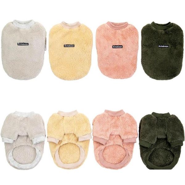 

dog winter clothes fleece puppy dog costume classic pure dogs hoodie pet vest shirt chihuahua pet clothing for dogs ropa perro ea94o