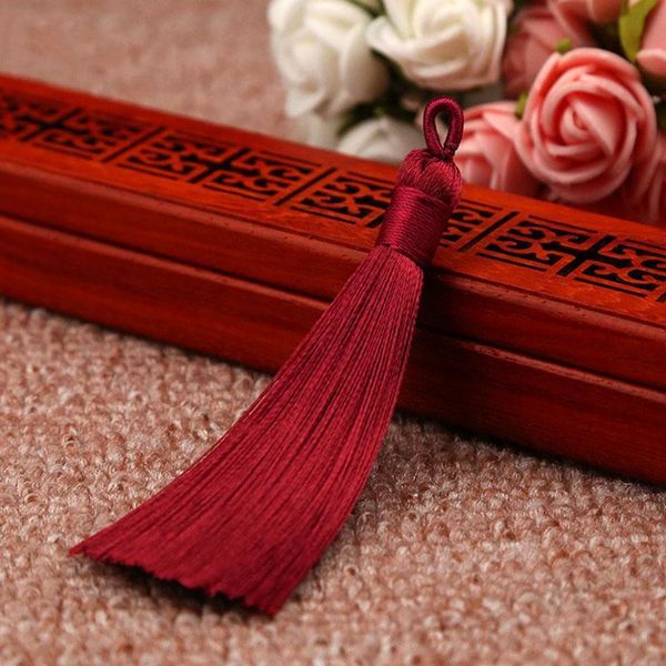 

5pcs lot 23 colors 8cm mixed cotton silk tassel brush for earrings charm pendant satin tassels for diy jewelry making materials h wmtpiq