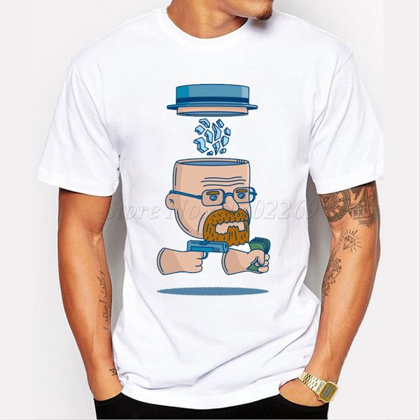 

arrivals breaking bad walter white funny cartoon printed short sleeve casual hipster male fashion cool tee sweatshirt hoodie t shirt