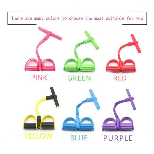 

pilates yoga rally rope tpe stretching training sit ups foot fitness equipment1