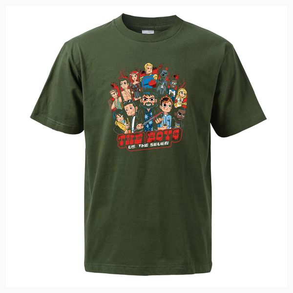 

sport funny t-shirt tv show the boys the seven 2019 summer new fashion style cotton short sleeve o-neck men t shirts casual streetwear