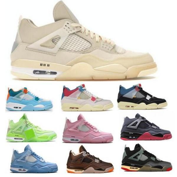 

jumpman 4 4s sail basketball shoes men union off noir guava ice scarpe 2021 new arrival women hommes red tenis trainer sneakers shoes