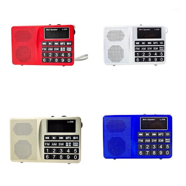 

l-258 multi full band fm am mw sw radio receiver, mp3 player from tf card and usb flash drive1