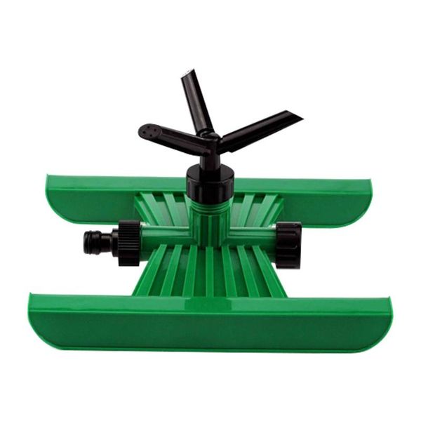 

abs home lawn automatic 360 degree rotating easy use water saving quick grass irrigation with h stand outdoor garden sprinkler