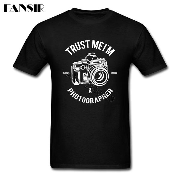 

sport geek trust me i'm a pgrapher t shirt mens white short sleeve custom men shirt brand-clothing big size