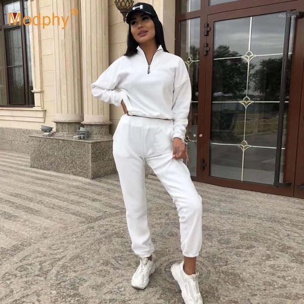 

women two-piece sports set pullover & sweatpants sportswear home service suit women 2020 autumn home sweatpants outfits1, Gray