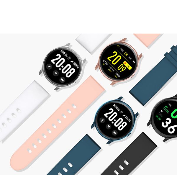 

men and women smart watch electronic wrist watch luxury blood pressure digital wristwatchs fashion calorie sports wrist watchs multifunctio, Slivery;brown