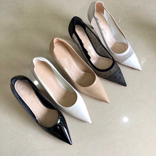 

new crystal high heels women stiletto pointed rhinestone single shoes, Black