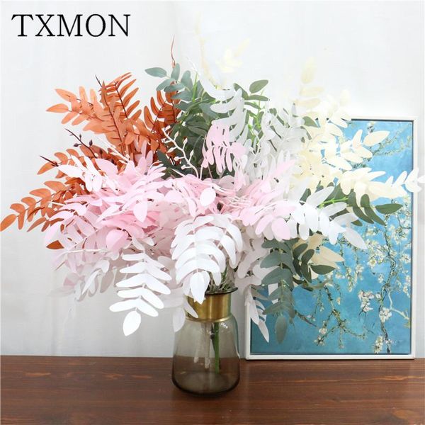 

artificial plant silk bunch of locust leaves wedding decoration l flower arrangement with leaves creative decoration props