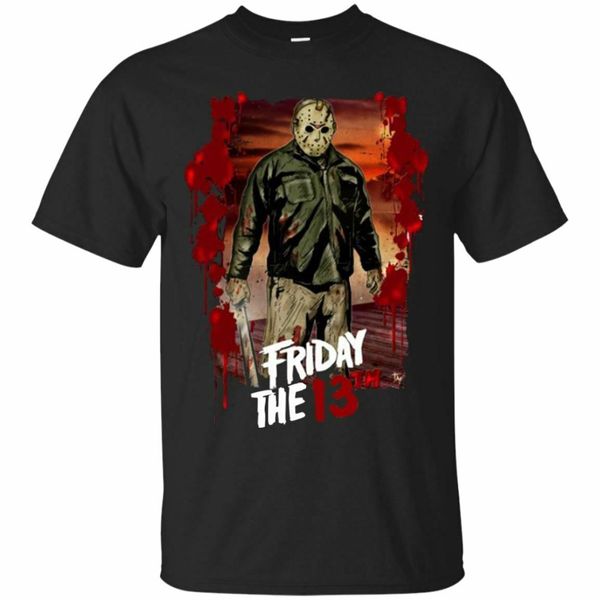 

friday the 13th jason voorhees halloween horror scary movie men's tee new summer casual printing hooded sweatshirt hoodie men t shirt