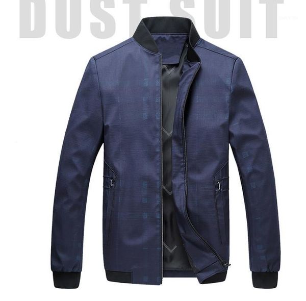 

red navy green classic style jacket baseball youth men coat casual fashion fit no ironing autumn spring1, Black;brown