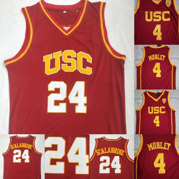 

ncaa evan mobley 4 jujube varsity mens jersey university of southern california (usc) brian skara bryan 24 jersey, Black