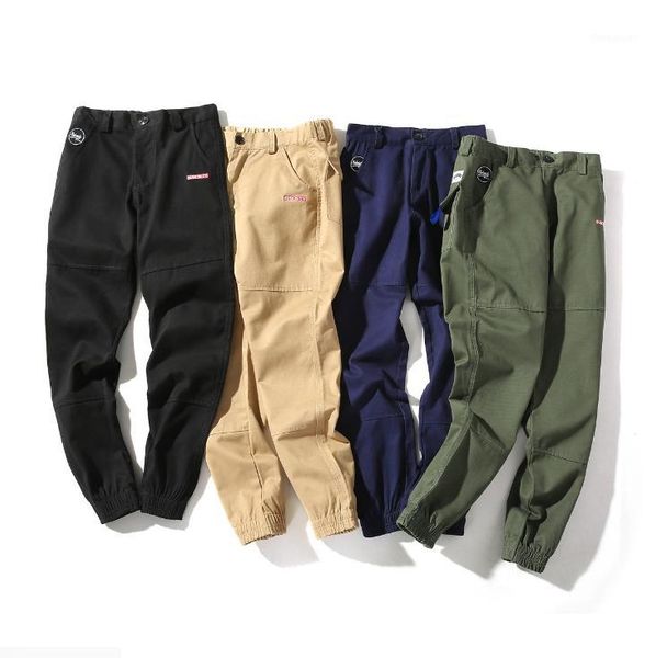 

2018 new mens casual jogger harem pants male cotton hip hop loose track trousers1, Black