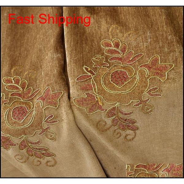 

european and american custom luxury villas elegant fresh living room curtains embroidere qylphh item_home