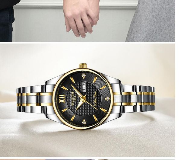 

woman brand watch quality classic for wristwatch business female quartz steel wlisth hour womens bracelet dress ladies watch fubcb, Slivery;brown