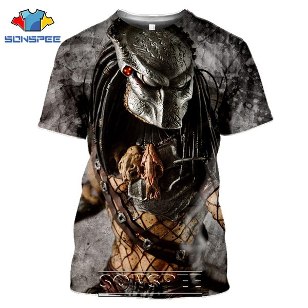 

predator aliens movie 3d print shirts horror anime anime men clothing
