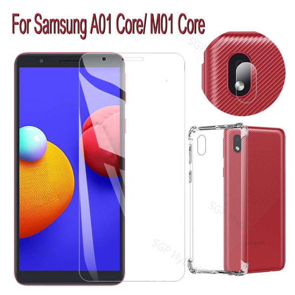 

bgrfsamsung galaxy m01 core safety glass, shockproof airbag cover, samsung a01 core, mobile phone protective coverswza