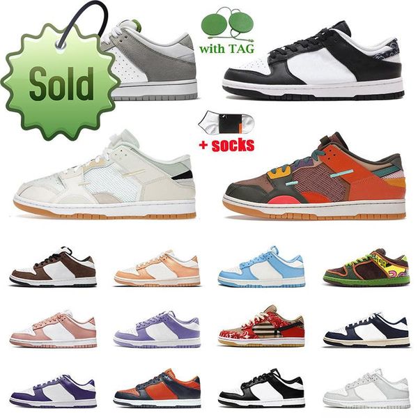 

sb dunks low running shoes skate platform og sneakers scrap sea glass cactus jack red black white paisley unc coast mummy trail