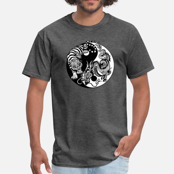 

yin yang dragon tiger designers graphic t shirt leisure anime tracksuit hoodie sweatshirt