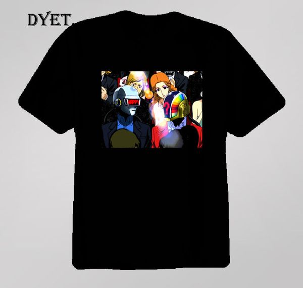 

охладить daft punk intersella 5555 тенниска «s футболки лето стиль мода swag футболки дизайн повседневная прохладный спортивный с капюшоном