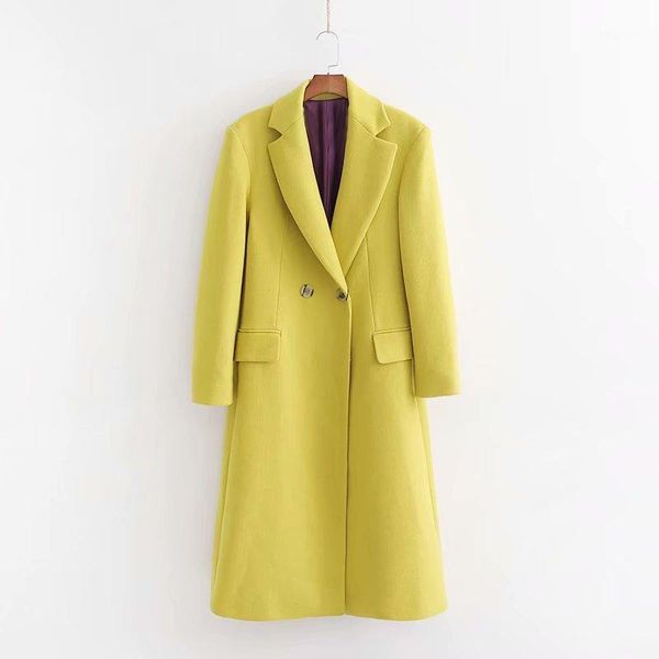

fashion new xd98-2566 european and american fashion windshield button overcoat1, Black;brown