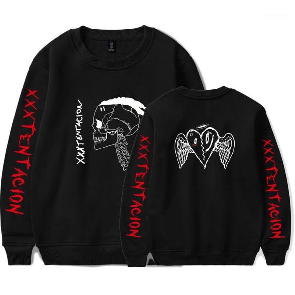 

hip hop rapper xxxtentacion pullover hoodies men/women rip jahseh onfroy revenge sweatshirt sudadera hombre1, Black