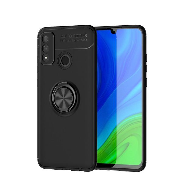 

for huawei p smart 2020 metal ring holder 360 degree rotating tpu case