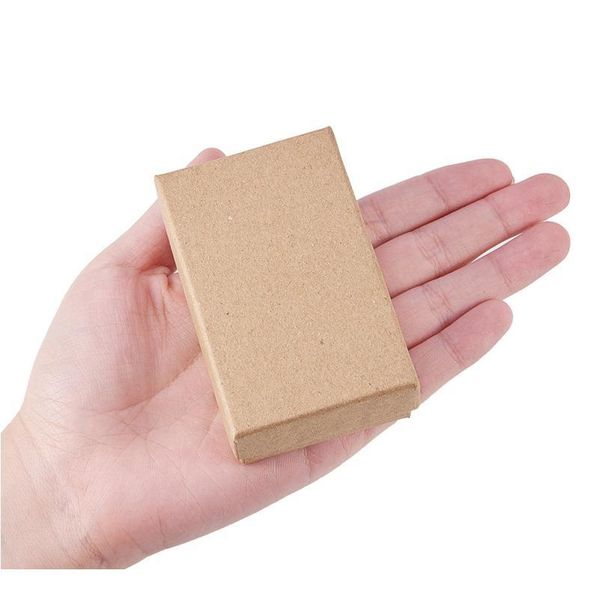 

pandahall cardboard jewelry set box for ring necklace rectangle tan 8x5x3cm black 9x7xm 12pc qyllwn, Black;white