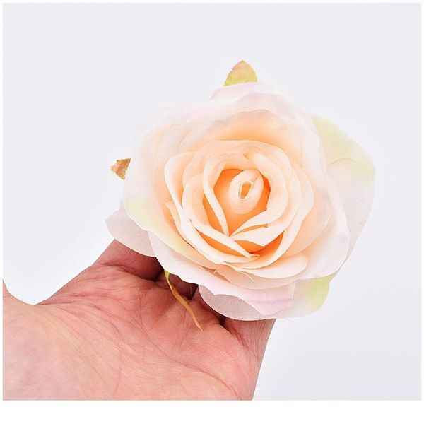 

30pcs white rose artificial silk flowers heads diy flower wall wedding decoration accessories scrapbooking fake flo jllgwd